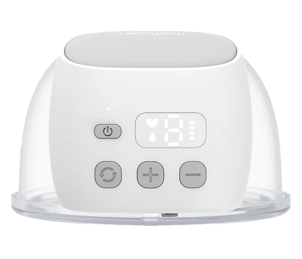 MOMCOZY Laktator S9 Pro podwójny szary - 1574093 - zdjęcie 3